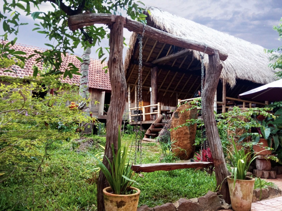 Không gian xanh tại Buôn Ako Dhong